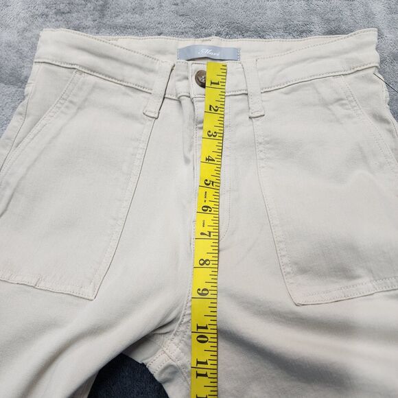 NWT MAVI Jeans Women's Shelia High Rise Pants Beige Straight Leg Size 27 - Picture 10 of 13